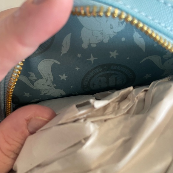 Loungefly Dumbo 80th anniversary mini backpack - Picture 7 of 7